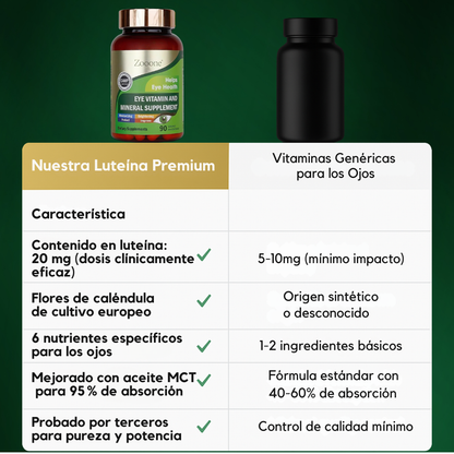 Zoone™ Luteína Vitaminas para los Ojos