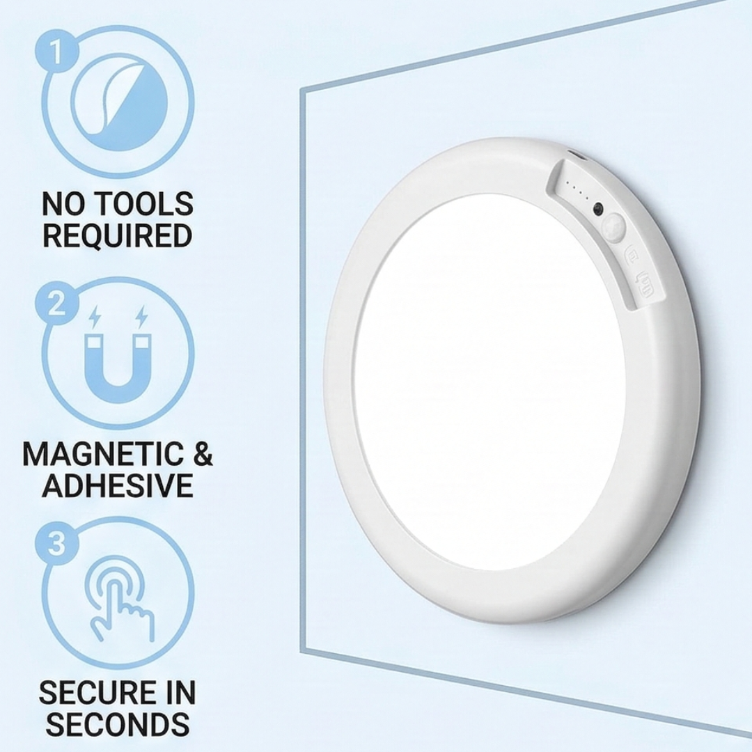 Ceiling Light with Remote -Rechargeable Motion Sensor