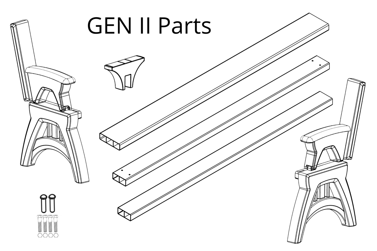 2in1 Benchh™ Gen II Parts