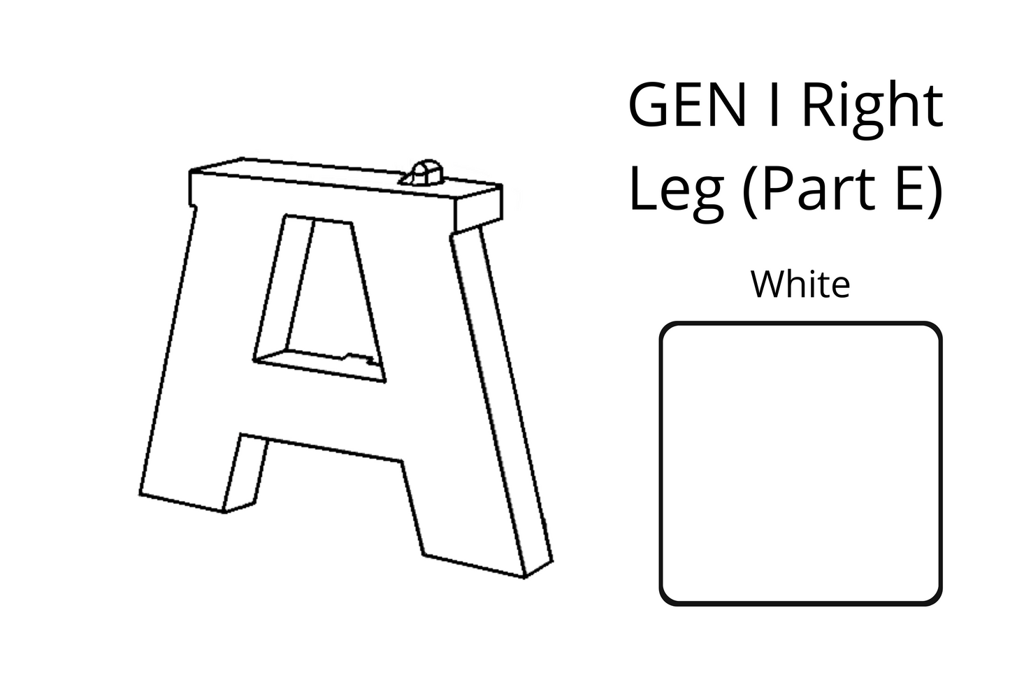2in1 Bench™ Gen I Parts