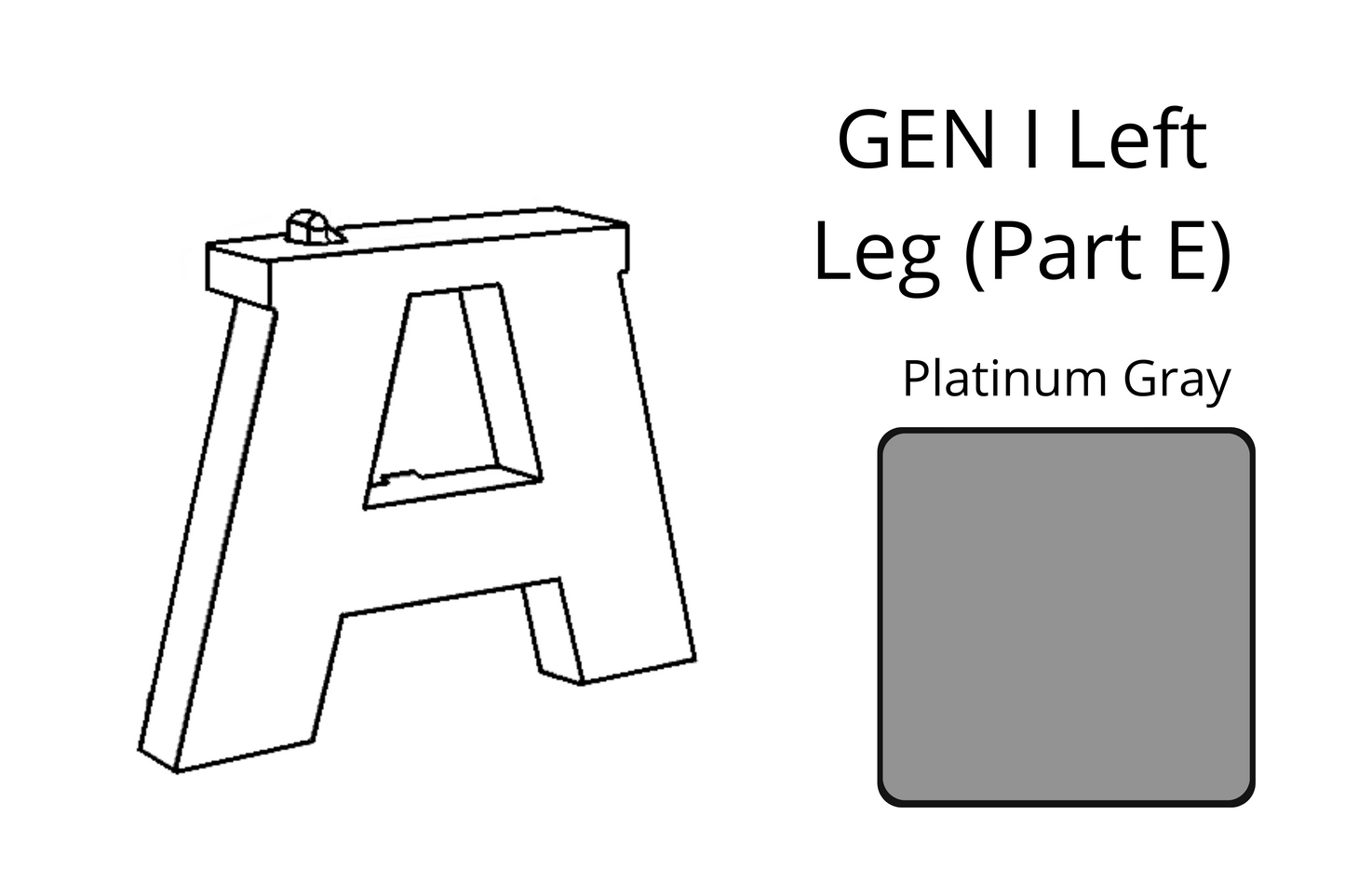 2in1 Bench™ Gen I Parts