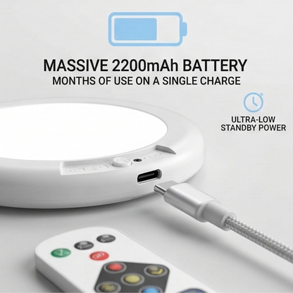 Ceiling Light with Remote -Rechargeable Motion Sensor