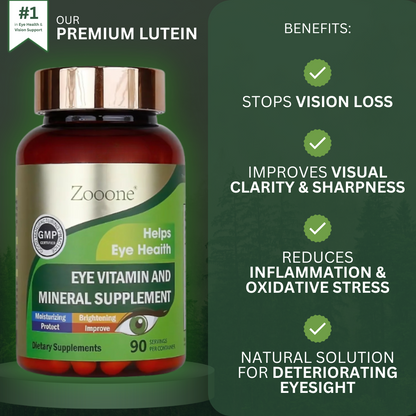 Zoone™ Lutein Eye Vitamins (NEW IMAGES)