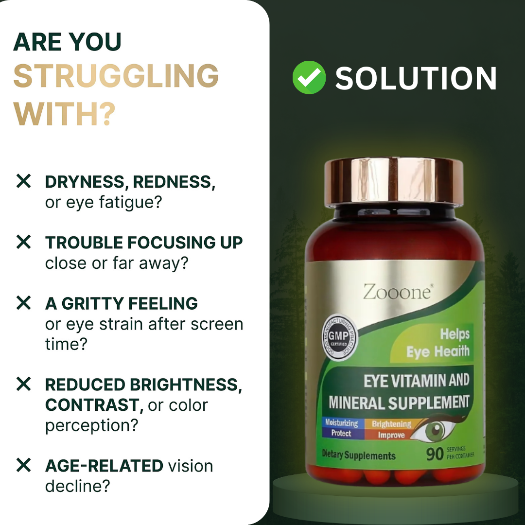 Zoone™ Lutein Eye Vitamins (NEW IMAGES)