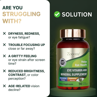 Zoone™ Lutein Eye Vitamins (NEW IMAGES)