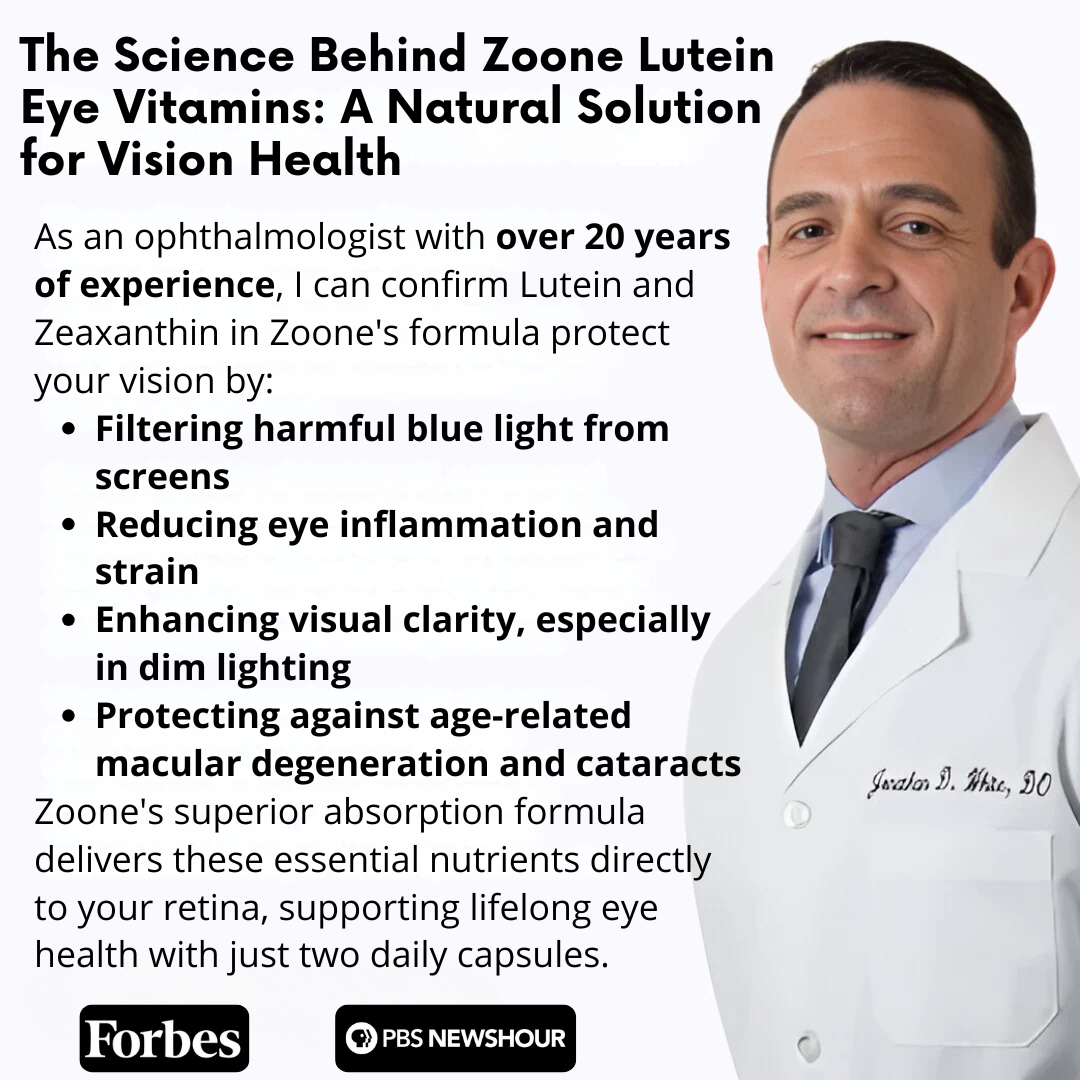 Zoone™ Lutein Eye Vitamins (NEW IMAGES)