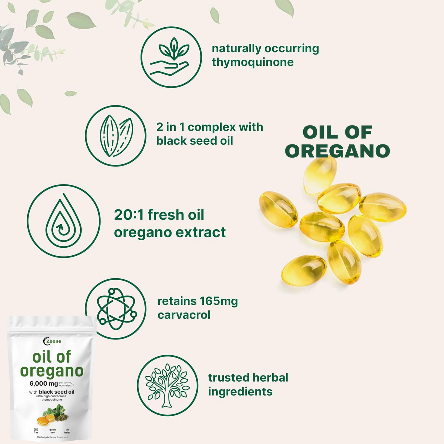 [ONE TIME OFFER] EverVision NAD+ Advanced + Vitamin D3 & K2 + Oil of Oregano