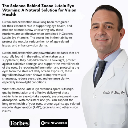 Zoone™ Lutein & Zeaxanthin Eye Vitamins
