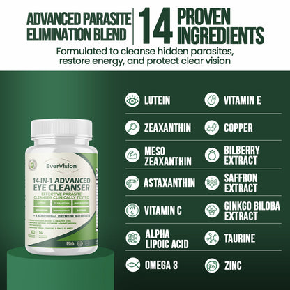EverVision 14-1 Ultimate Eye Parasite Cleanser
